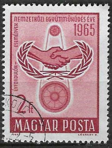 Hongarije 1965 - Yvert 1743 - Samenwerking (ST)