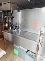 Professionele inox spoeltafel, Ophalen of Verzenden
