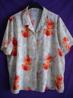 Fleurige zomerblouse met korte mouwen., Kleding | Dames, Blouses en Tunieken, Classics, Maat 46/48 (XL) of groter, Ophalen of Verzenden