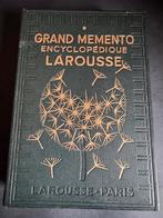 Grand Memento Encyclopédique Larousse 2 delen, Ophalen of Verzenden, Diverse auteurs