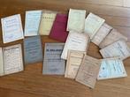 Oude Muziekboekjes( 16 stuks) solfège van +_ 1925, Livres, Autres sujets/thèmes, Utilisé, Enlèvement ou Envoi