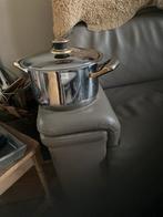Zware inox kookpot, Ophalen, Zo goed als nieuw, Inox