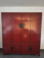 Shanxi China Red lacquered 4 Doors cabinet, Enlèvement