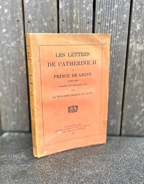 Les Lettres de Catherine ll - Van Oest & Co  + 100 jaar oud, Antiek en Kunst, Antiek | Boeken en Manuscripten, Ophalen of Verzenden