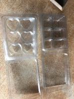 4 moules pour fondants, Moins de 25 cm, Enlèvement ou Envoi, Autres couleurs, Utilisé