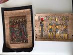 Papyrus 2 stuks samen voor 9€ !!, Antiek en Kunst, Kunst | Schilderijen | Klassiek, Ophalen of Verzenden