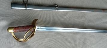Zeer zeldzame sabel Dragon gestempelde en gedateerde replica, Verzamelen, Ophalen of Verzenden, Landmacht, Zwaard of Sabel