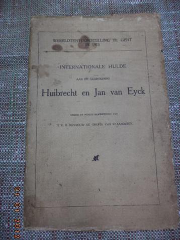GENT: Wereldtentoonstelling 1913: Hulde gebroeders van Eyck.