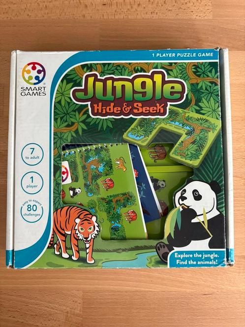 Jungle Hide & Seek, Hobby en Vrije tijd, Gezelschapsspellen | Overige, Zo goed als nieuw, Een of twee spelers, Ophalen of Verzenden