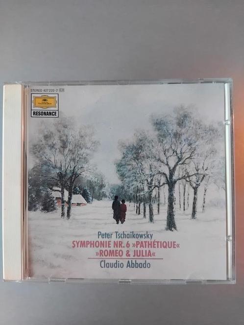 Cd. Tchaikovsky. Symphony no 6. (DG, Abbado)., CD & DVD, CD | Classique, Comme neuf, Enlèvement ou Envoi