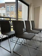 6 grijze eetkamerstoelen van Ikea (LILLÅNÄS), Comme neuf, Enlèvement