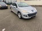 Peugeot 207 CC Airco Leer Alu! Zeer Mooi! 97 DKM!, Auto's, Peugeot, Zwart, 4 cilinders, Cabriolet, 1600 cc