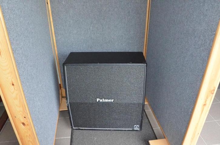 Custom 4x12 palmer cab + Flightcase, Muziek en Instrumenten, Versterkers | Bas en Gitaar, Gebruikt, Gitaar, Ophalen