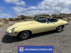 Jaguar E-Type Series 2 Cabriolet | 1969 | Route 66 Auctions, Auto's, Zwart, Bedrijf, Handgeschakeld, Overige carrosserie