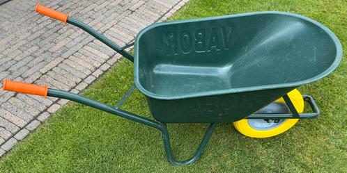 Kruiwagen Vabor zo goed als nieuw - 90 l inhoud - versterkt, Tuin en Terras, Kruiwagens, Zo goed als nieuw, Handmatig, Eenwielig