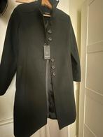 Nieuw!! Lange zwarte overcoat, maat S, Ophalen, Zwart, Nieuw, Ventiuno