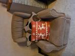 Zetel relax bruin, electrisch, Huis en Inrichting, Ophalen, Gebruikt, Eenpersoons, Overige materialen
