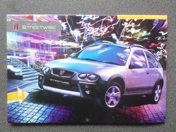 Rover 25 StreetWise Poster 2004 Brochure beschikbaar voor biedingen