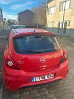 Opel corsa 2010, Auto's, Bedrijf, Handgeschakeld, Rood, Zwart