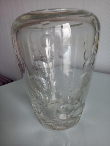 kristallen vaas (22 cm hoog)