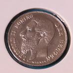 België 50 cent zilver Leopold II 1899 vlaams  - prachtig, Enlèvement ou Envoi, Monnaie en vrac, Argent, Argent
