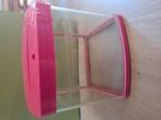 Hello Kitty aquarium – 18 liter – roze nano aquarium, Dieren en Toebehoren, Ophalen, Zo goed als nieuw
