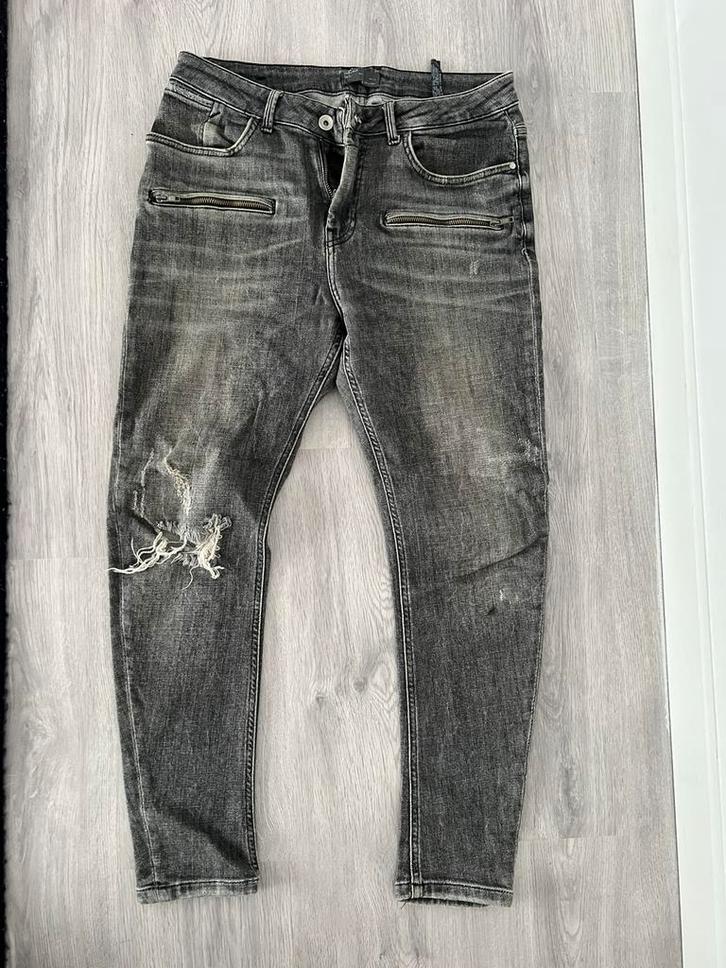 Jeans Zara, Vêtements | Hommes, Jeans, Comme neuf, W36 - W38 (confection 52/54), Gris, Enlèvement ou Envoi
