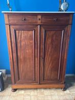 Antiek houten dressoir met marmeren blad, Ophalen