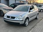 Volkswagen Polo 1.4 Essence 2003. 96.238km Airco, Argent ou Gris, Achat, Entreprise, Boîte manuelle