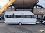 Hobby Luxe 495 UL 2016 Mover,Airco,Luifel!, Caravans en Kamperen, Rondzit, Hobby, Schokbreker, 4 tot 5 meter