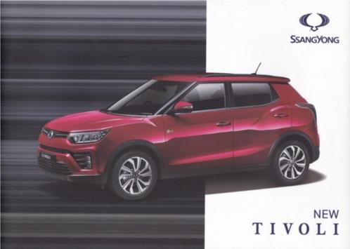 Brochure SsangYong Tivoli 07-2019 BELGIË, Boeken, Auto's | Folders en Tijdschriften, Nieuw, Overige merken, Ophalen of Verzenden