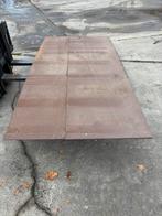 Staalplaat 5mm en 12mm dik ijzeren plaat, Doe-het-zelf en Bouw, Ophalen, Zo goed als nieuw