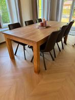 Complete eetkamerset sheesham teak, Huis en Inrichting, Ophalen, Zo goed als nieuw