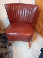 Vintage fauteuil uit de jaren 60/70 - style mid-century, Huis en Inrichting, Fauteuils, Ophalen, Minder dan 75 cm, Mid-Century