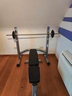 Horizon Adonis Halterrek + Bench, Sport en Fitness, Ophalen, Zo goed als nieuw, Krachtstation