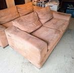 2 canapés usagés 2 places à donner, Enlèvement, Utilisé, Deux personnes, Banc droit