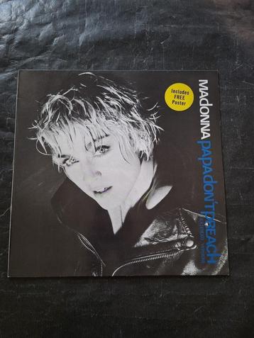 MADONNA "Papa Don't Preach" maxi singel LP (1984) IZGS beschikbaar voor biedingen