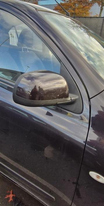 Rechter achteruitkijkspiegel Nissan Micra van 2010 tot 2015  beschikbaar voor biedingen