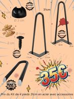 Pieds de table en acier, Neuf, Tay's Touret, Tay's Touret, Taystouret@gmail.com