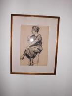 Tekening Jacques Bergmans, Ophalen
