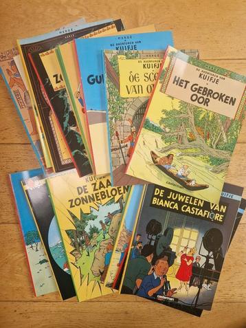 Kuifje - Serie strips (17 albums) beschikbaar voor biedingen