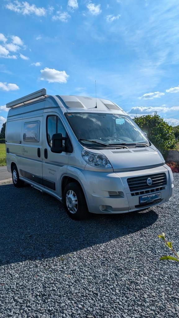 Van fourgon Fiat karmann ( Camping car ) 4 places, Caravans en Kamperen, Mobilhomes, Particulier, tot en met 3, Fiat, Fiat, Diesel