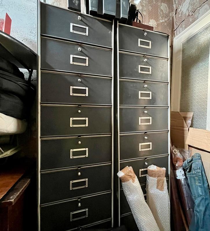 Vakkenkast met kleppen - type Roneo, Huis en Inrichting, Kasten | Lockerkasten, Gebruikt, Ophalen