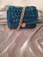 Handgemaakte tas, Handtassen en Accessoires, Tassen | Damestassen, Ophalen, Nieuw, Blauw, Handtas