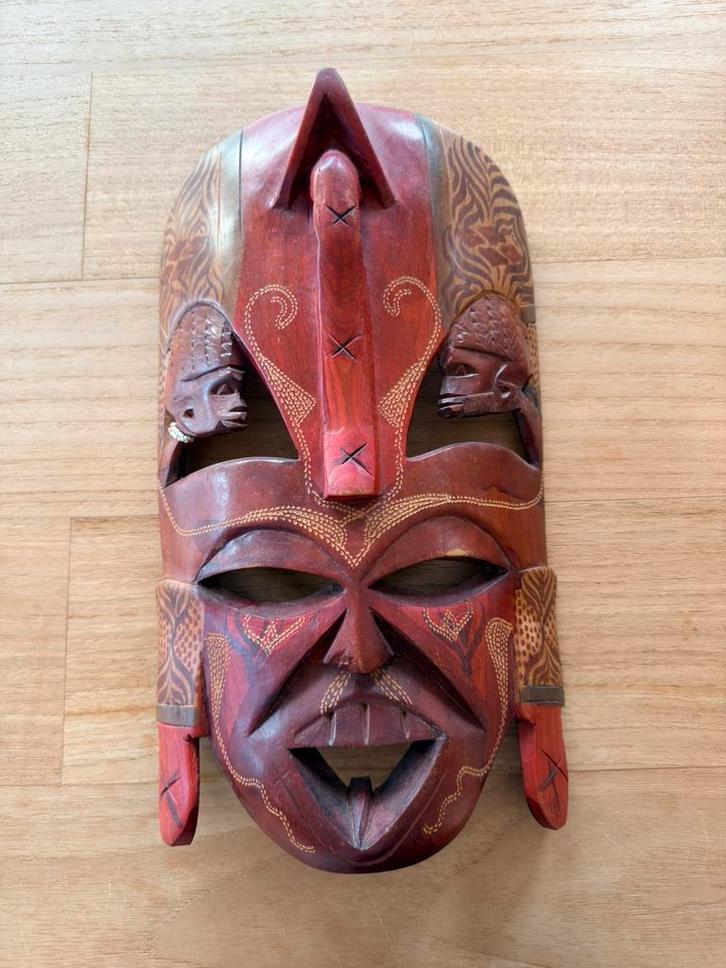 Afrikaans masker, Antiquités & Art, Art | Sculptures & Bois, Enlèvement
