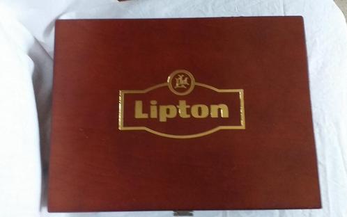 Boîte Lipton en bois, Antiquités & Art, Antiquités | Accessoires de maison, Enlèvement ou Envoi