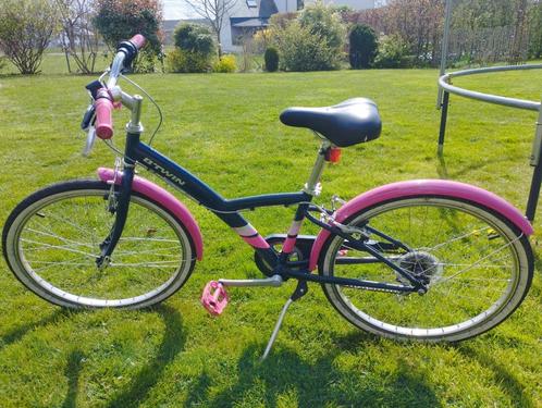 Vélo fille Btwin original 500 - 20 pouces - 6/9 ans, Fietsen en Brommers, Fietsen | Kinderfietsjes, Gebruikt, 16 tot 20 inch, Ophalen