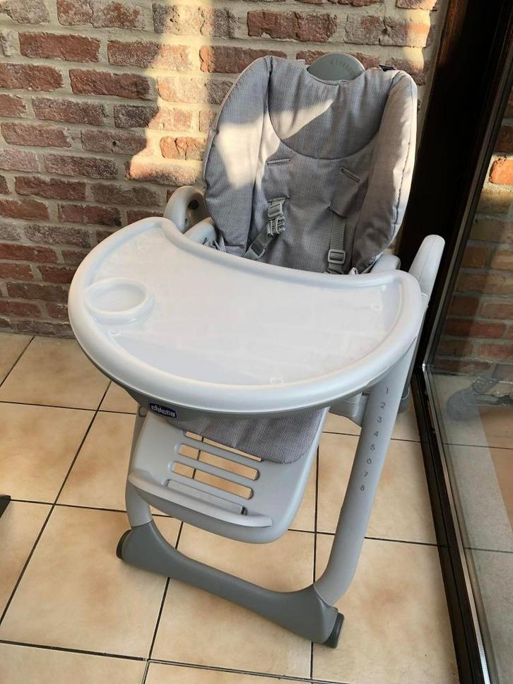 meegroeistoel Chicco, Enfants & Bébés, Chaises pour enfants, Chaise évolutive, Plateau amovible, Ceinture(s), Enlèvement