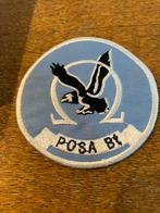 POSA Bt patch politie, Verzamelen, Militaria | Algemeen, Verzenden, Rijkswacht, Embleem of Badge