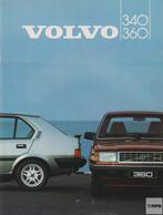 Volvo 340 / 360 1984 Brochure Nederlands, Ophalen of Verzenden, Gelezen